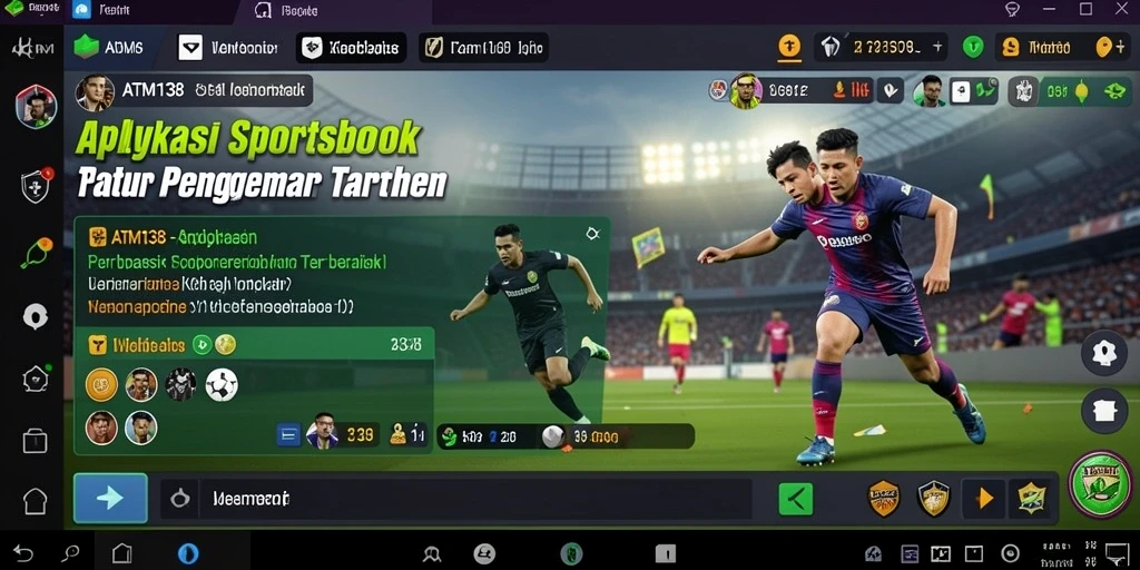 Tampilan gameplay yang menarik dan interaktif dari ATM138.