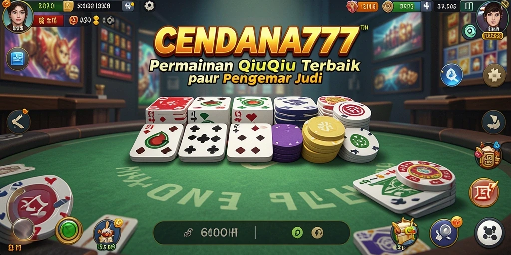 Gameplay QiuQiu yang mendebarkan di CENDANA777.