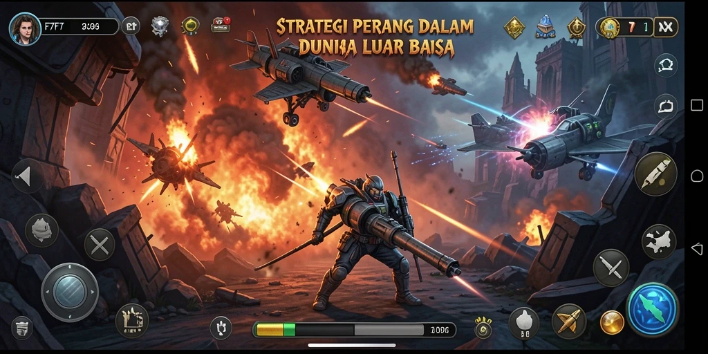Gameplay mengesankan dengan strategi yang mendalam di F7F7.