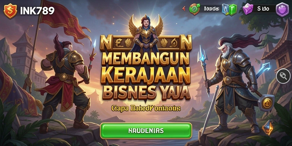 Screenshot gameplay INK789 yang menarik dengan elemen Tycoon.