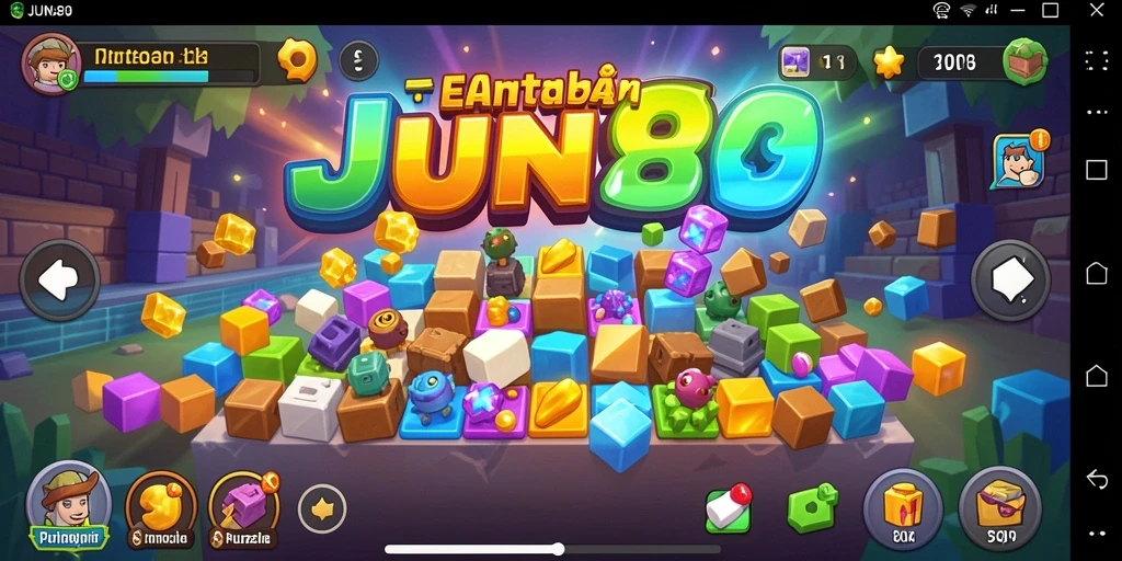 Tampilan menarik dari gameplay JUN88 yang menantang.