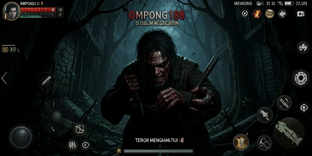 Screenshot gameplay OMPONG188 yang menampilkan momen mencekam.
