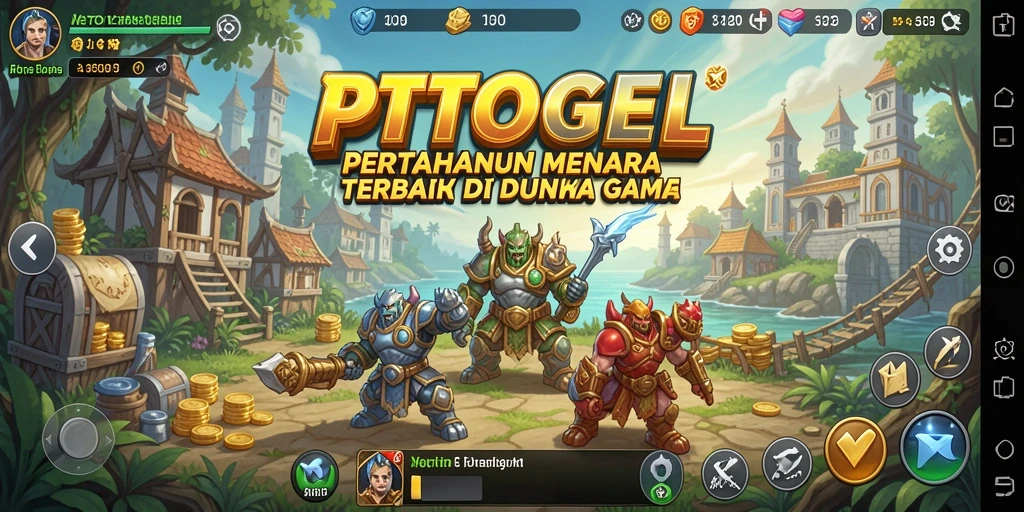 Tampilan menarik dari gameplay PTTOGEL yang mendebarkan.