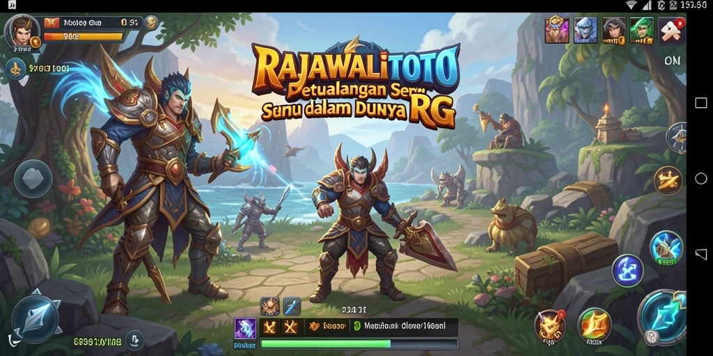 Tampilan gameplay seru dalam RAJAWALITOTO yang penuh aksi.