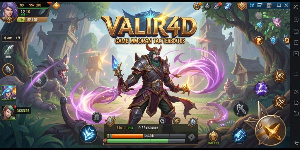 Tampilan menarik dari gameplay VALIR4D yang penuh aksi dan petualangan.