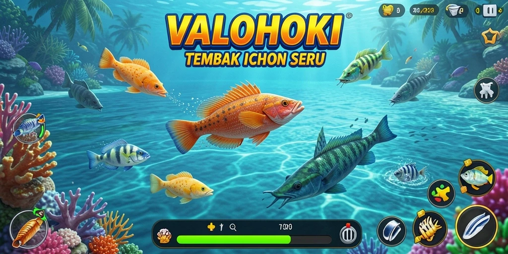 Tampilan gameplay VALOHOKI yang seru dan menantang.